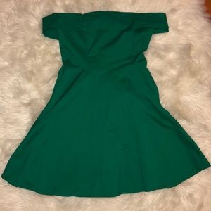 Green dress